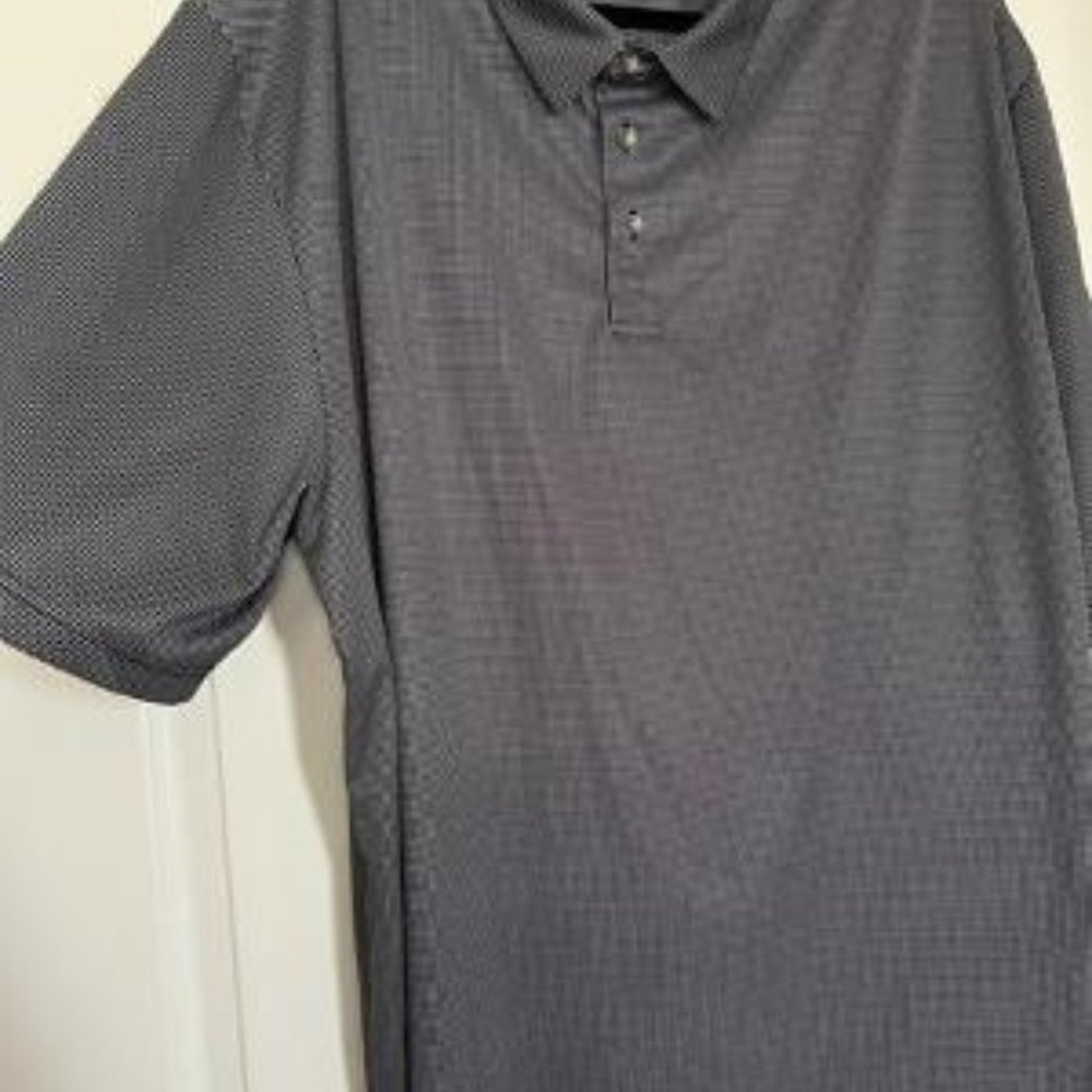 Mesn's  black ginghamBlack Gingham Pro Tour Coolplay Shirt